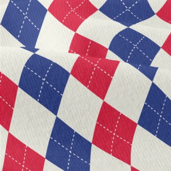 Fashionable Two-color Diamond  Modern Jersey