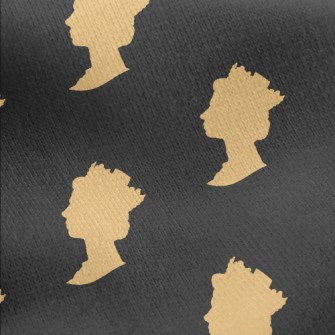Queen Of England Profile Jersey Backed Fleece
