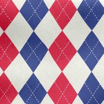 Fashionable Two-color Diamond  Jersey Backed Fleece