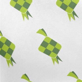 Artistic Checkered Origami Pongee