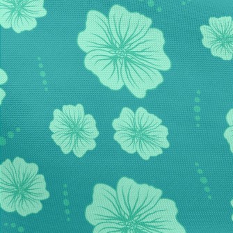 Simple Line Flowers Pongee