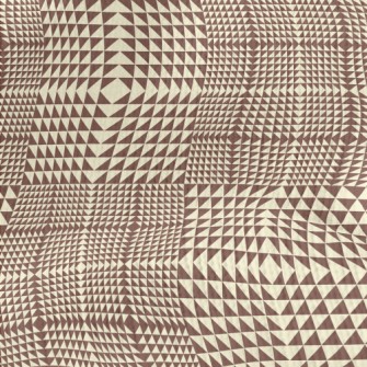 Geometric Pattern Stretch Jersey