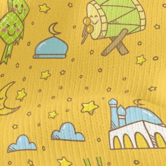 Cartoon Islamic Life Stretch Jersey