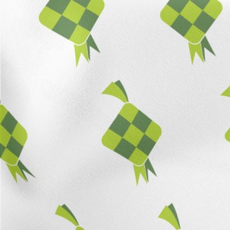Artistic Checkered Origami Lightweight Cotton Poplin
