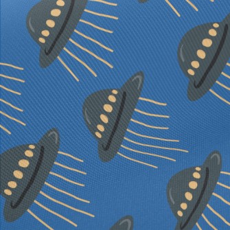 Alien UFO Midweight Cotton Poplin