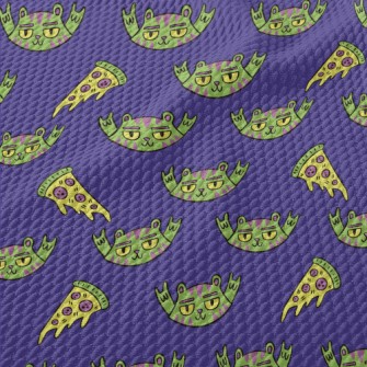 Pizza Rock Cat Birdseye Piqué