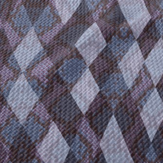 Mysterious Diamond Snake Patte Birdseye Piqué
