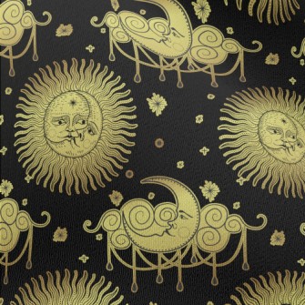 Sun God And Moon God Chiffon