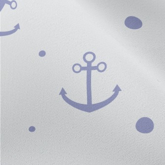 Navy Wind Anchor Chiffon
