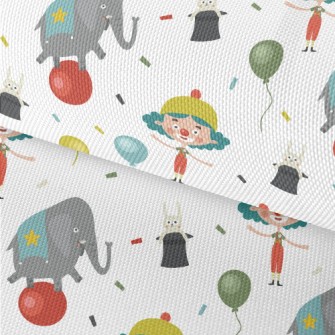 Circus Animal Show Waterproof Oxford