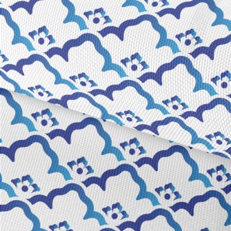 Gradient Flower Frame Flowers Waterproof Oxford