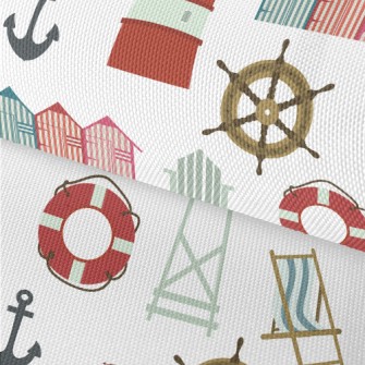 Lighthouse Lifebuoy Anchor Waterproof Oxford