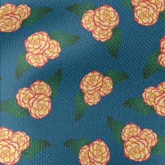 Gradient Flowers Waterproof Canvas