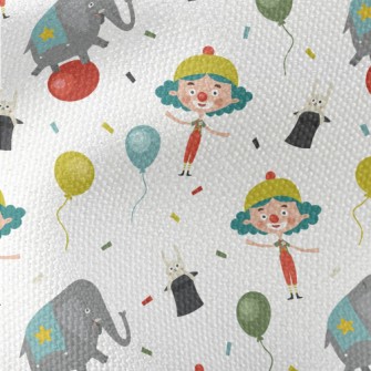 Circus Animal Show Waterproof Canvas