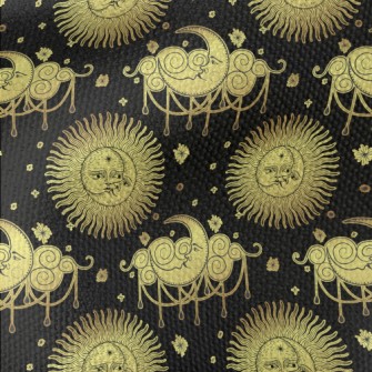 Sun God And Moon God Waterproof Canvas