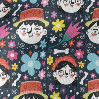 Colorful World Characters Waterproof Canvas