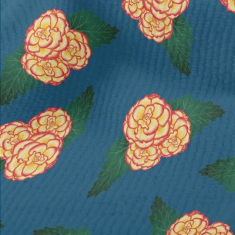 Gradient Flowers Terry