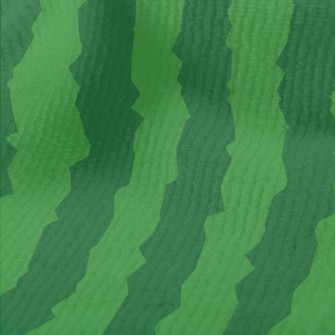 Watermelon Vertical Stripes Terry