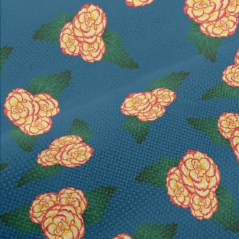 Gradient Flowers Performance Linen