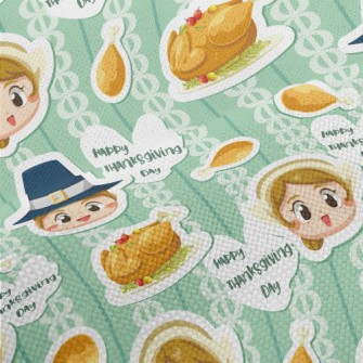 Thanksgiving Boy And Girl Performance Linen
