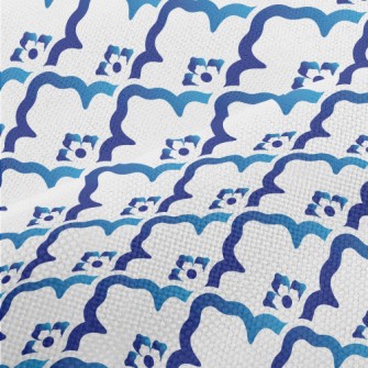 Gradient Flower Frame Flowers Performance Linen