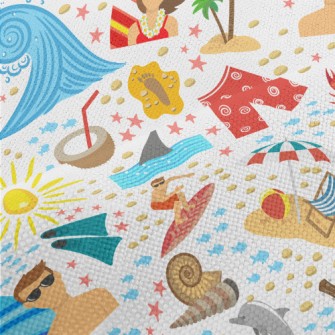 Summer Beach Activities Performance Linen