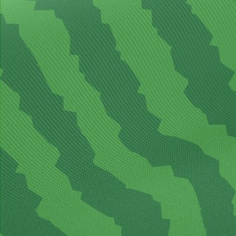 Watermelon Vertical Stripes Twill