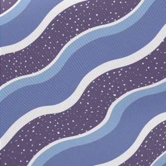 Geometric Wave Pattern Twill