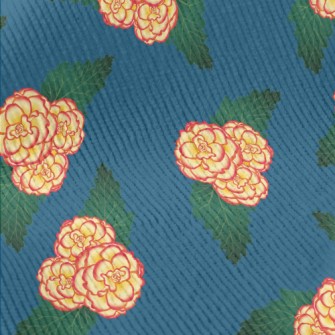 Gradient Flowers Standard Corduroy