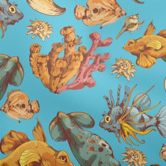 Colorful Marine Life Dobby