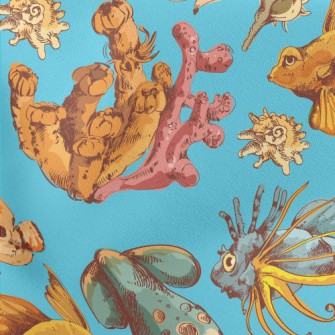 Colorful Marine Life Stretch Ponte