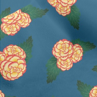 Gradient Flowers Micro Fleece