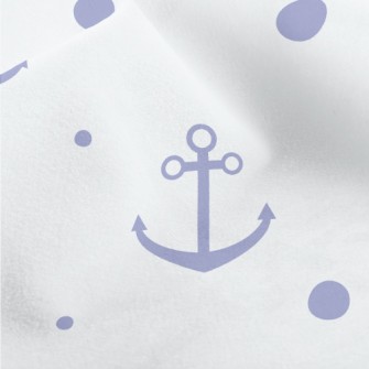 Navy Wind Anchor Micro Fleece