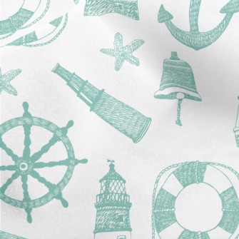 Starfish Lighthouse Binoculars Micro Fleece