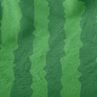 Watermelon Vertical Stripes Minky