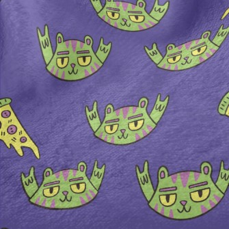 Pizza Rock Cat Minky