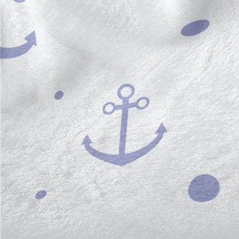 Navy Wind Anchor Minky