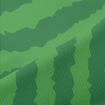 Watermelon Vertical Stripes Piqué