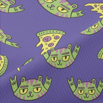 Pizza Rock Cat Piqué