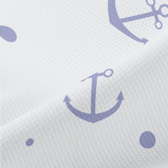 Navy Wind Anchor Piqué