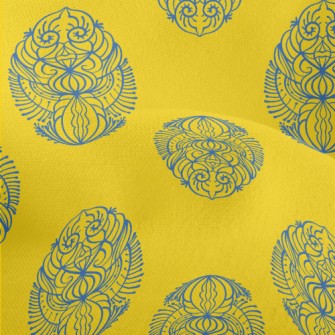 Mysterious Ancient Totem Lightweight Performance Linen