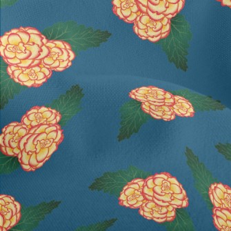 Gradient Flowers Lightweight Performance Linen