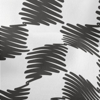 Line Art Grid Lightweight Performance Linen