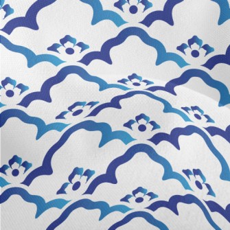 Gradient Flower Frame Flowers Lightweight Performance Linen