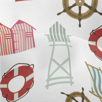 Lighthouse Lifebuoy Anchor Lightweight Performance Linen