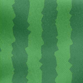 Watermelon Vertical Stripes Jersey Backed Fleece