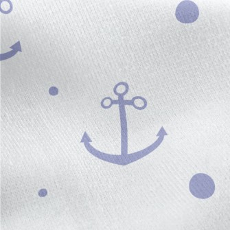 Navy Wind Anchor Jersey Backed Fleece