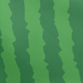 Watermelon Vertical Stripes Pongee
