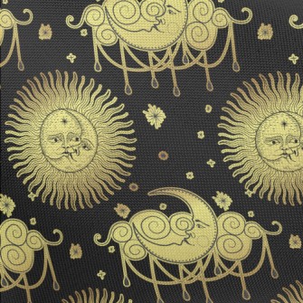 Sun God And Moon God Pongee