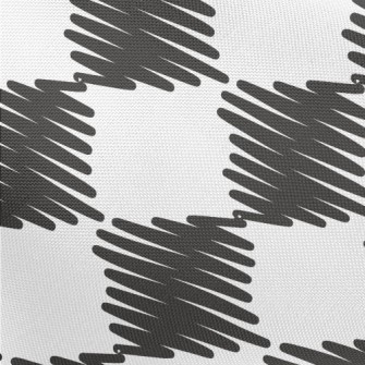 Line Art Grid Pongee